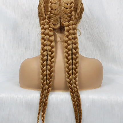 KIMA New Arrival 26" Braided Wig | Lace Front with Baby Hair