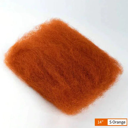 QVR Afro Kinky Curly Bulk Human Hair | No Attachment | Remy Hair | Natural Color | Dreadlock & Braiding Hair