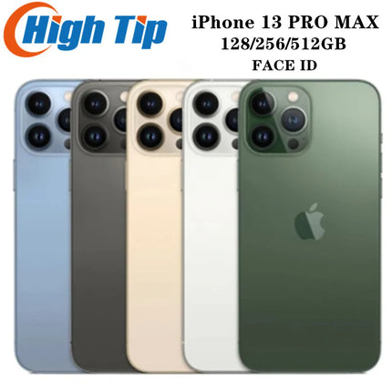 (Refurbished) Original iPhone 13 Pro Max Unlocked 128GB 256GB 512GB ROM A15 IOS Face ID NFC  6.7"