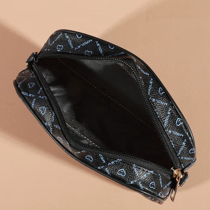 Fashion Multifunctional Small Crossbody Bag | Unisex Mini Wallet & Shoulder Bag for Daily Use & Travel (Plaid Pattern)