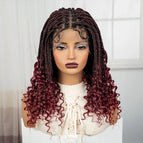 Burgundy / 16 Inches
