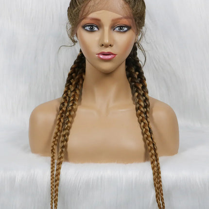 KIMA New Arrival 26" Braided Wig | Lace Front with Baby Hair