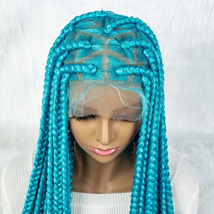 KIMA Colorful Braided Wig | Full Lace | Butterfly Locs & Dreadlocks Options