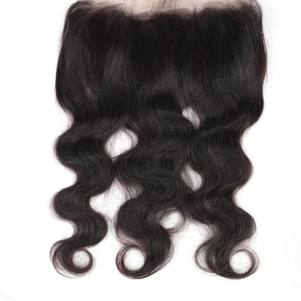 180% Density Body Wave 360 Lace Frontal | Transparent Swiss Lace Human Hair Closure (14-18")