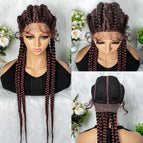 Burgundy / 32 Inches