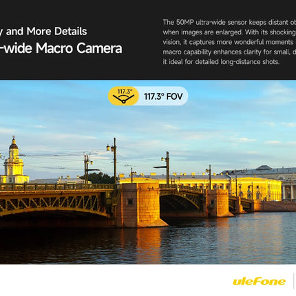 Ulefone Armor 34 Pro 5G AI Rugged Phone 25500mAh Up to 32GB+512GB Built-in Projector 120Hz 6.95" NFC Smartphone