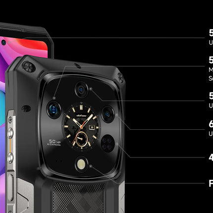 Ulefone Armor 28 Ultra 5G AI Rugged Phone 1TB ROM+32GB RAM Android Smartphone AMOLED 6.67" 10600mAh