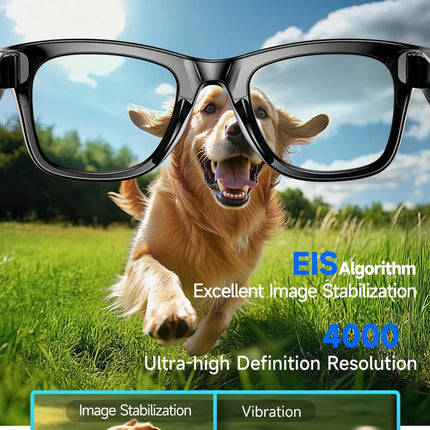 GUHUAVMI New 800W Camera AI Smart Glasses Color-Changing Translation Glasses Photo Video Recording Waterproof