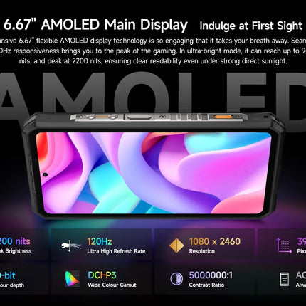 Ulefone Armor 28 Ultra 5G AI Thermal Imaging Rugged Phone Dimensity 9300+ 1TB ROM 32GB RAM Android Smartphone