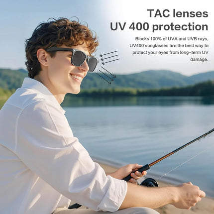 GUHUAVMI New 800W Camera AI Smart Glasses Color-Changing Translation Glasses Photo Video Recording Waterproof