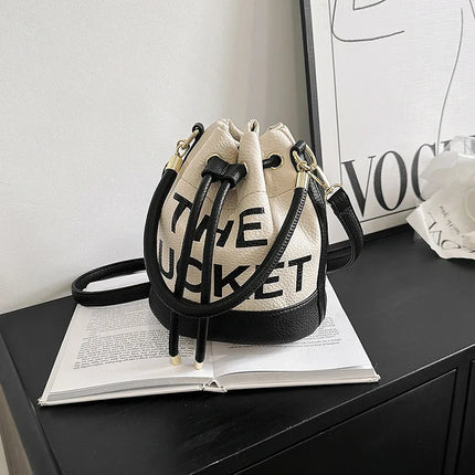 New Fashion Women's Bucket Bag Trend | Brand Casual Versatile Shoulder Bag & High-end Classic Crossbody Bag (Designer Luxury Handbag)