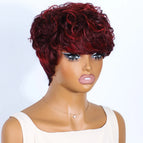 Burgundy / 8 Inches