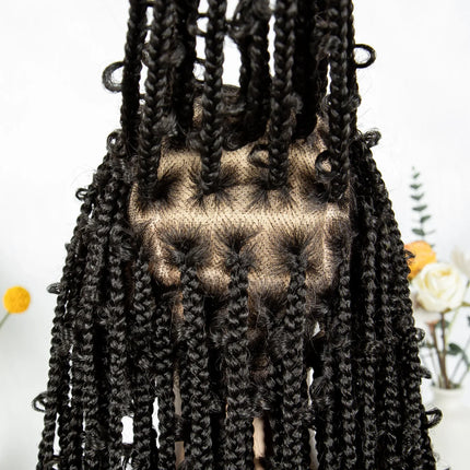 KIMA 34" Long Goddess Knotless Butterfly Braids Wig | Full Lace