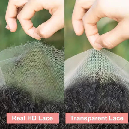 46-50 Inch | 13x6/13x4 Lace Width | Bone Straight | Brazilian | Remy Hair | HD Transparent Lace Frontal Wig - 200% Density