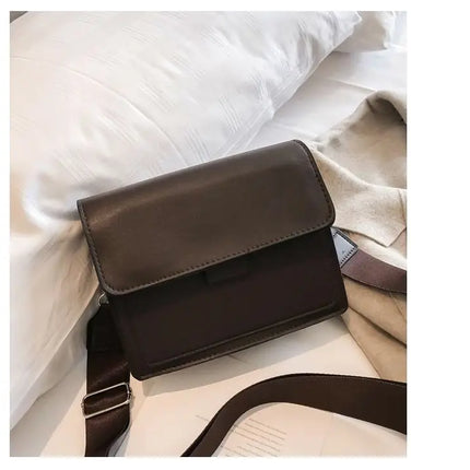 Fashion Brand Women's Small Crossbody Bag | Lightweight PU Leather Messenger Bag (Flap Handbag Purse, Summer Travel Bag for Female)