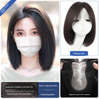 The main picture-oblique points [32cm-natural color] all real hair