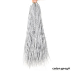 Silver Gray / 14 Inches / 1Pcs/Lot