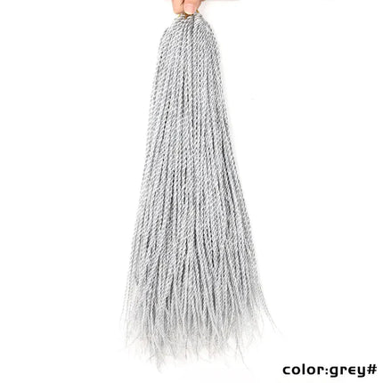 Full Star Senegalese Twist Crochet Braids | 30 Strands/Pack | Ombre Colors