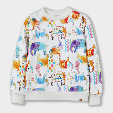 Watercolor Elephant Sweatshirt