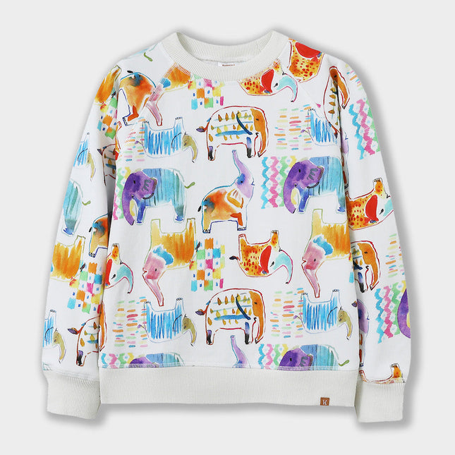 Watercolor Elephant Sweatshirt