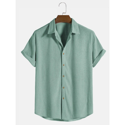 Short Sleeve Button Tee