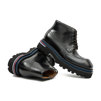 Side - Zipper Martin Boots 3016B Black