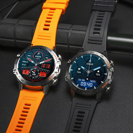 Smart Watch K52 Watches Men Wome Sports Fitness Modes Bluetooth Call Health Monitor 400mah 1.39Inch HD Smartwatch