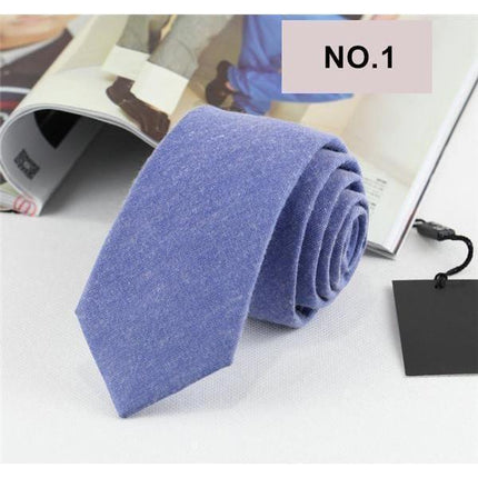 Soft Colors Collection Skinny Ties - 9 Colors
