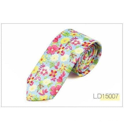 Spring Fever Collection Skinny Ties - 20 Colors & Styles