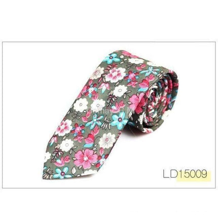 Spring Fever Collection Skinny Ties - 20 Colors & Styles