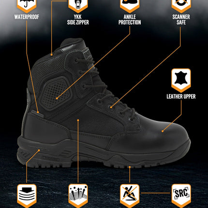 STRIKE FORCE 6" Boot SZ WP