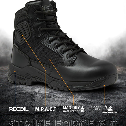 STRIKE FORCE 6" Boot SZ WP