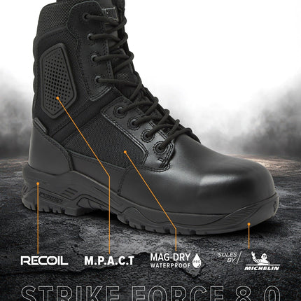 STRIKE FORCE 8" Boot SZ WP CT