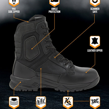 STRIKE FORCE 8" Boot SZ