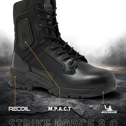 STRIKE FORCE 8" Boot SZ