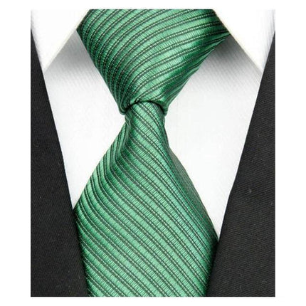 Stripe Solids Collection Wide Neckties - 11 Colors