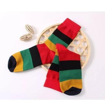 Stripe Star & Argyle Collection Dress Socks - 11 Colors & Styles