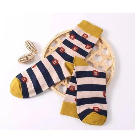 Stripe Star & Argyle Collection Dress Socks - 11 Colors & Styles