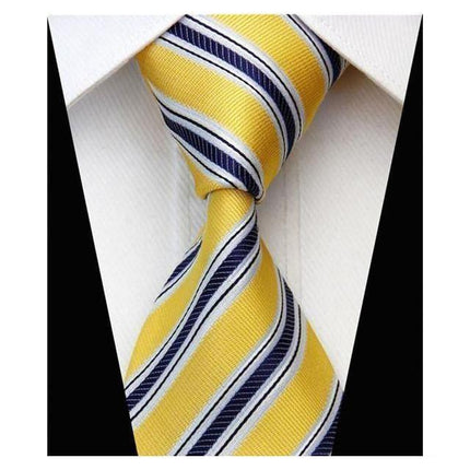 Striped Collection Wide Neckties - 15 Colors & Styles