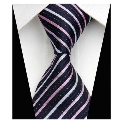 Striped Collection Wide Neckties - 15 Colors & Styles