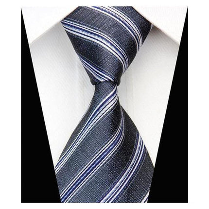 Striped Collection Wide Neckties - 15 Colors & Styles