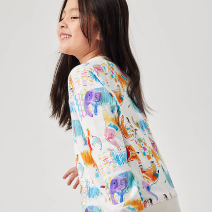 Watercolor Elephant Sweatshirt
