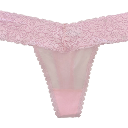 Mesh and Lace Classic Thong XS- 2X - Buy More Save More