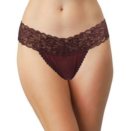 Mesh and Lace Classic Thong XS- 2X - Buy More Save More