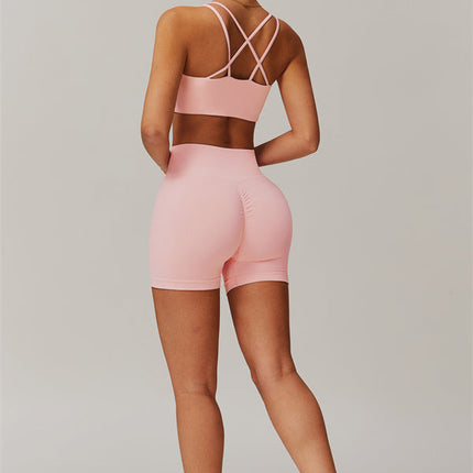 The Nova Pulse Sports Bra Shorts 2-Piece Set