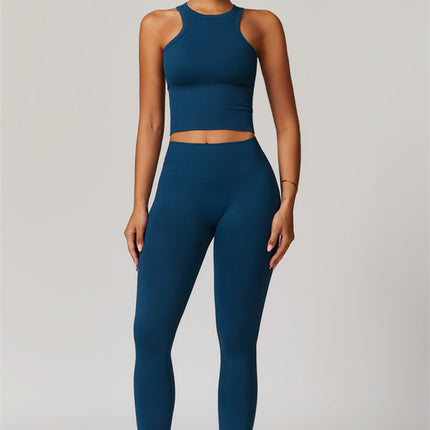 The Delight Crop Top Leggings 2-Piece Set