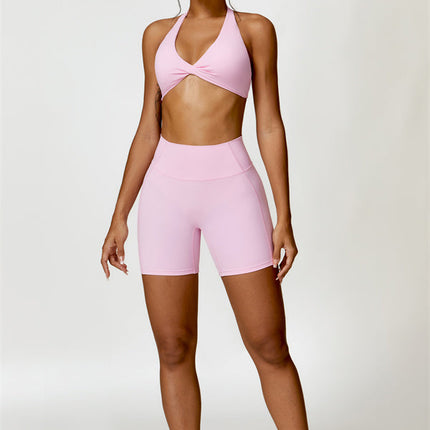 Evie Eden Sports Bra Shorts 2-Piece Set
