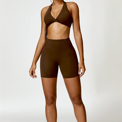 Evie Eden Sports Bra Shorts 2-Piece Set
