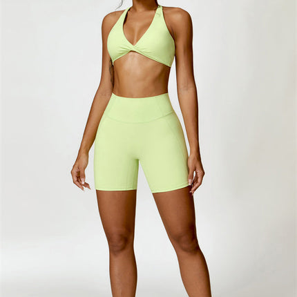 Evie Eden Sports Bra Shorts 2-Piece Set