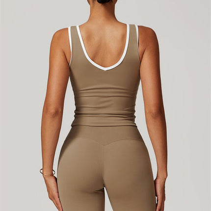 The Stamina Tank Top Flared Leggings 2-Piece Set